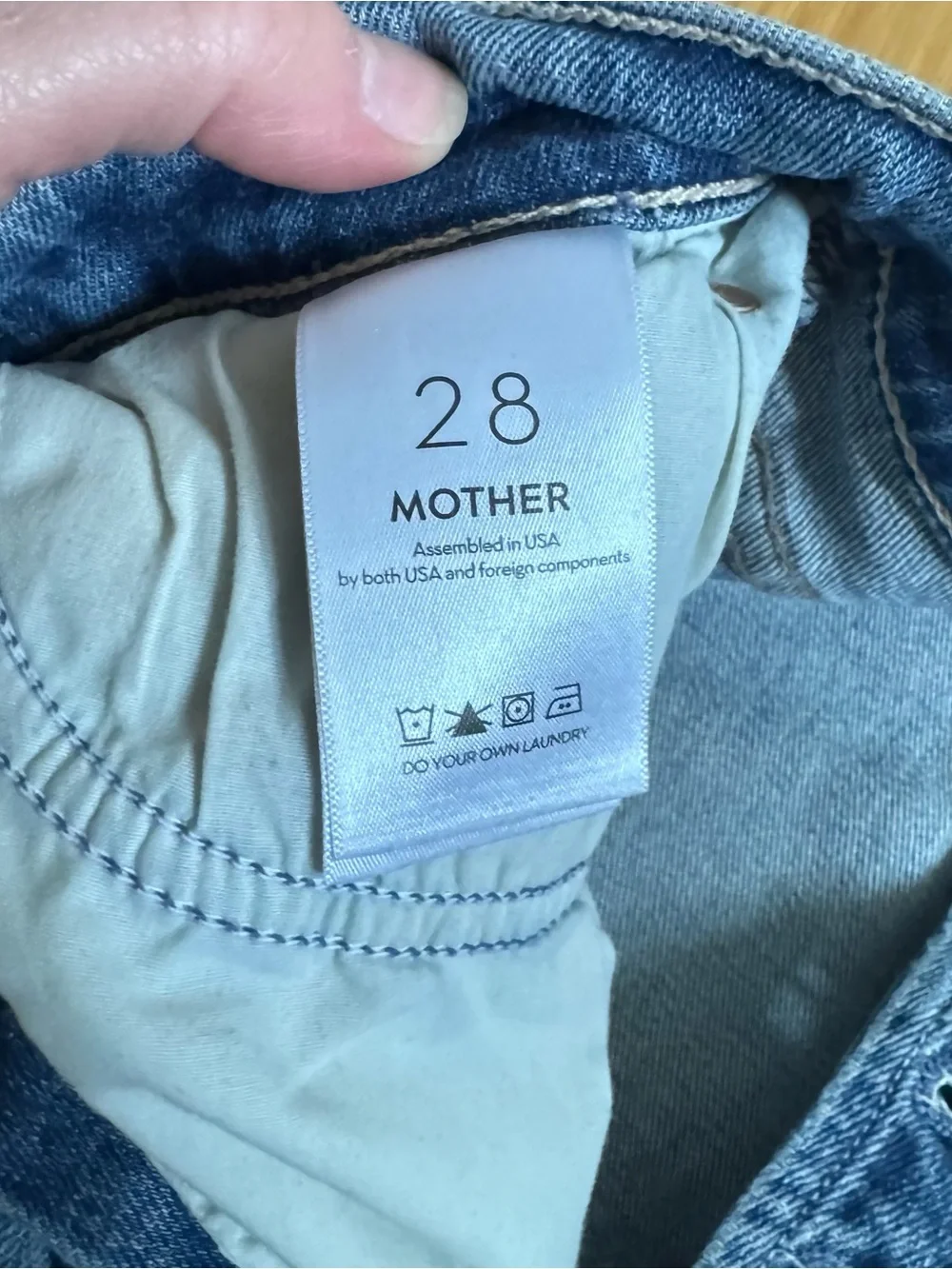 Mother The Pixie Dazzler Love Pop size 28